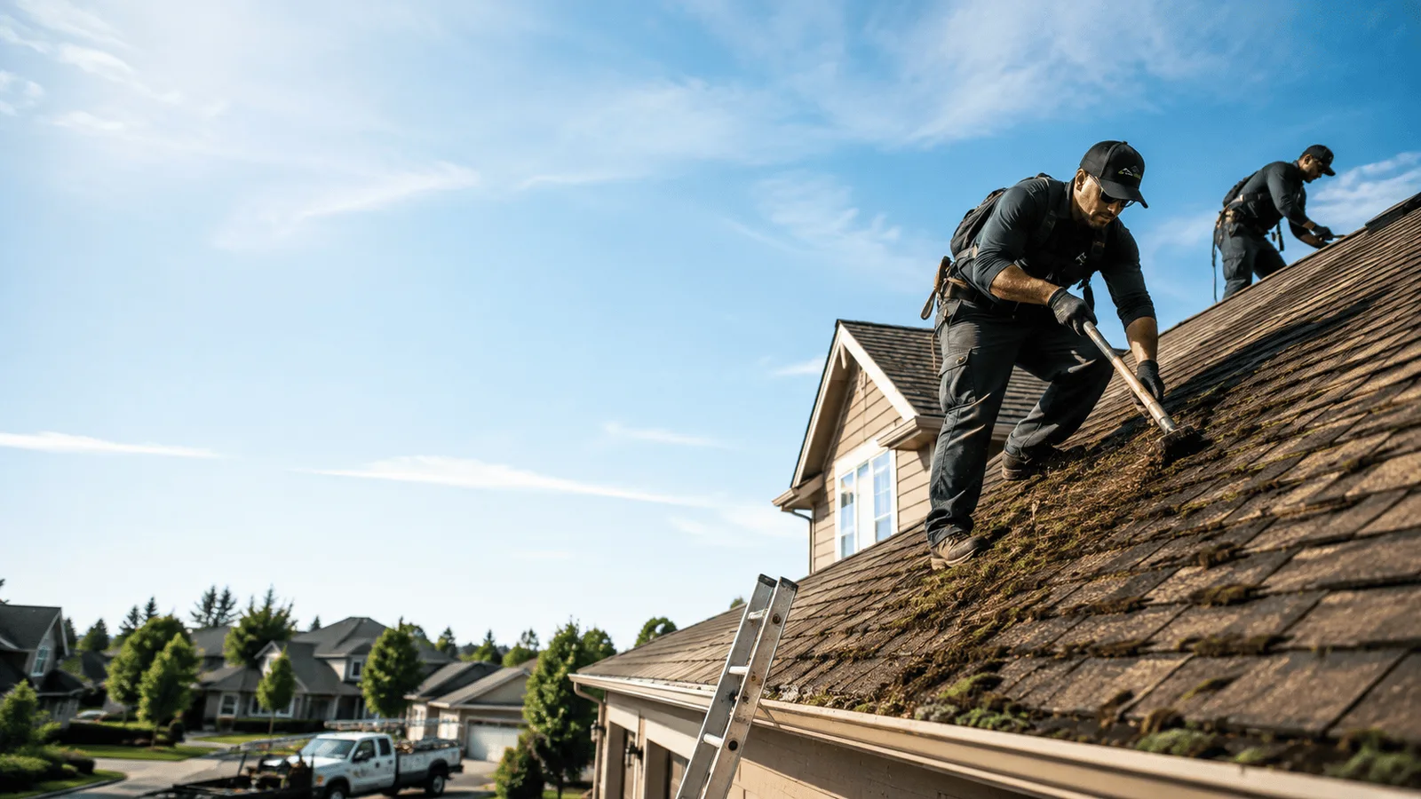 Roof Moss Removal in Temple, OK near me